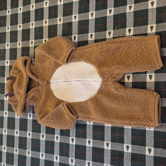 Other - Carters Unisex Fuzzy Reindeer Jumpsuit